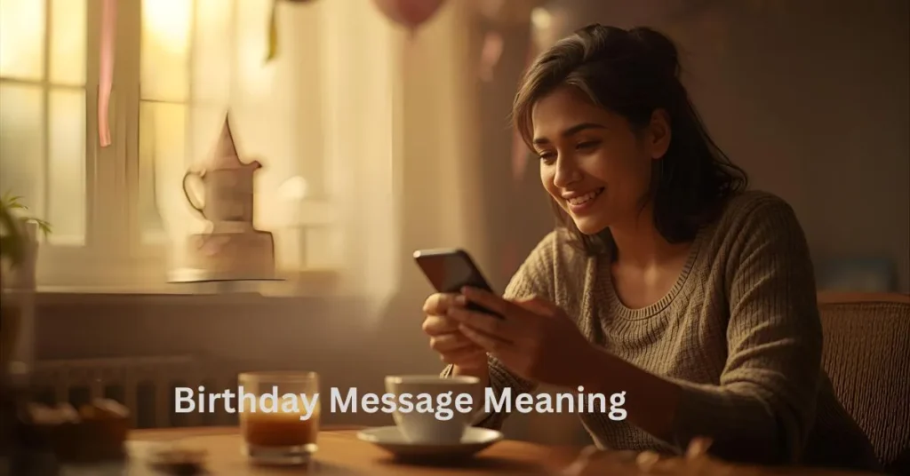Birthday Message Meaning