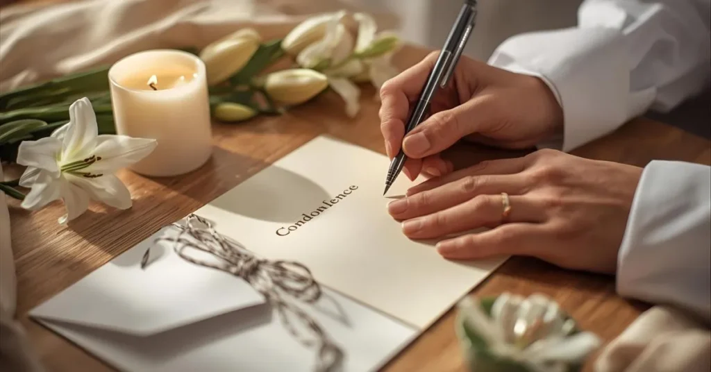 Condolence Message Meaning