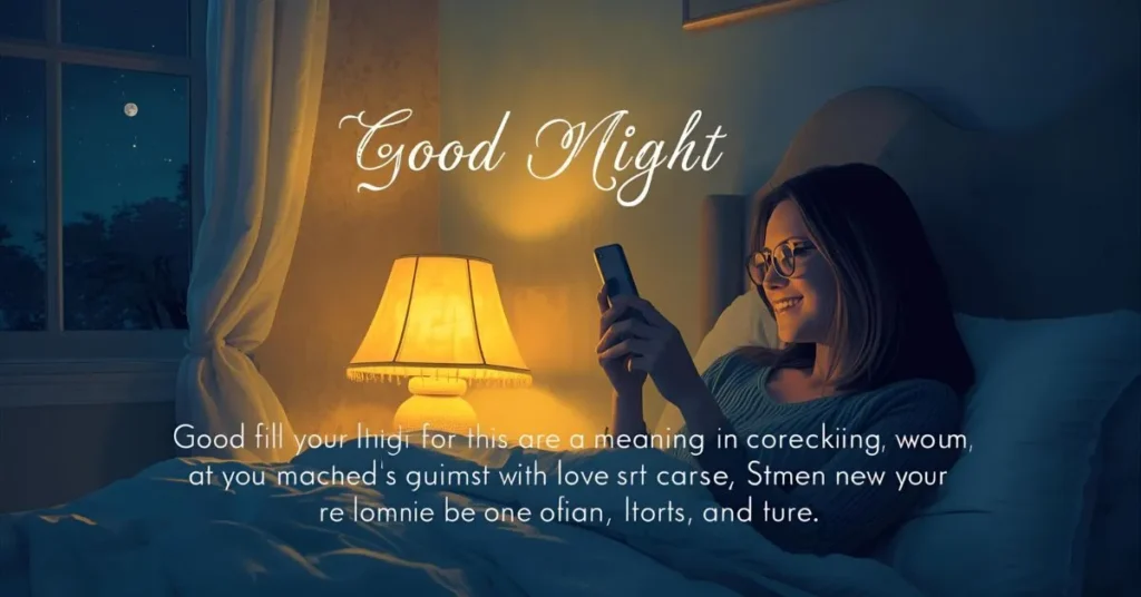 Good Night Message Meaning