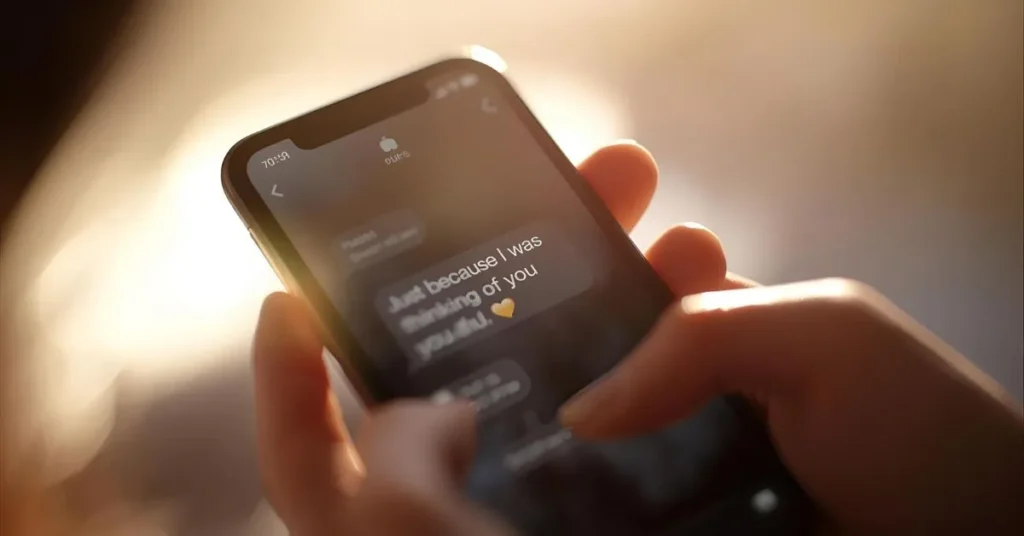 Just Because Messages Sent as Text Message