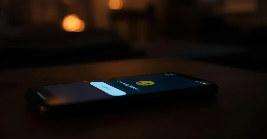 Sorry Messages Sent as Text Message