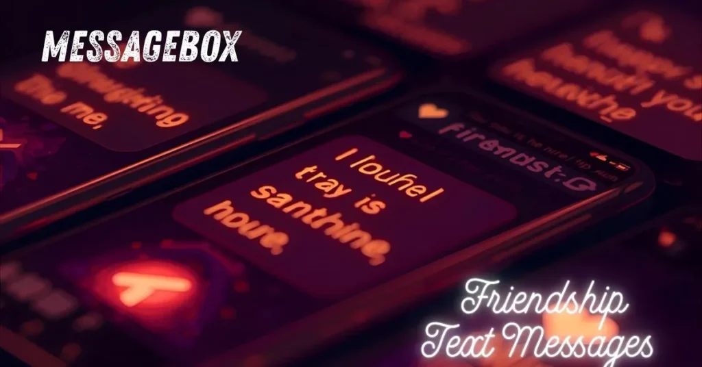 Friendship Text Messages