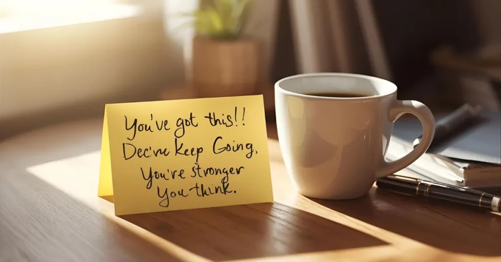     Encouragement Messages