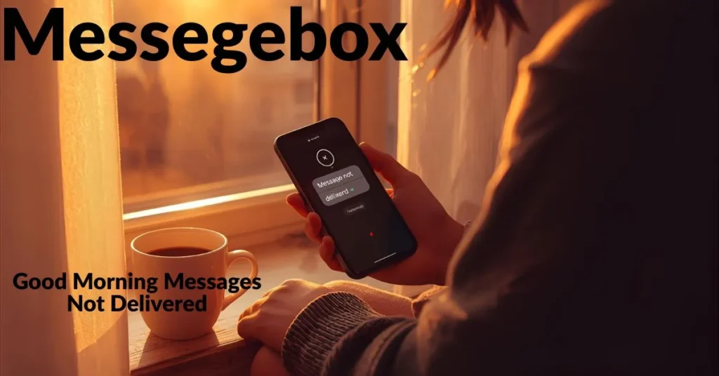Good Morning Messages Not Delivered
