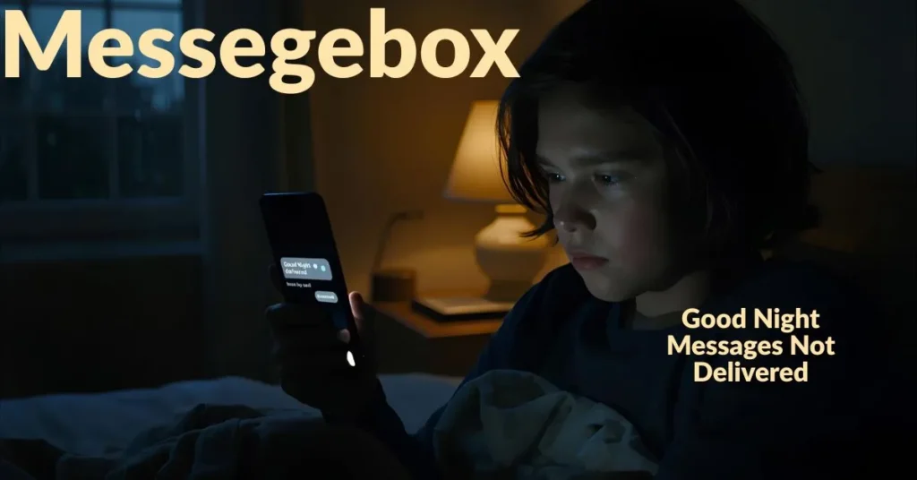 Good Night Messages Not Delivered