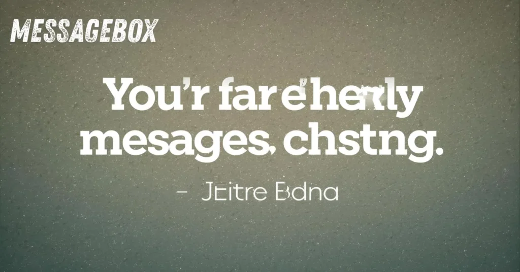 Inspirational Messages