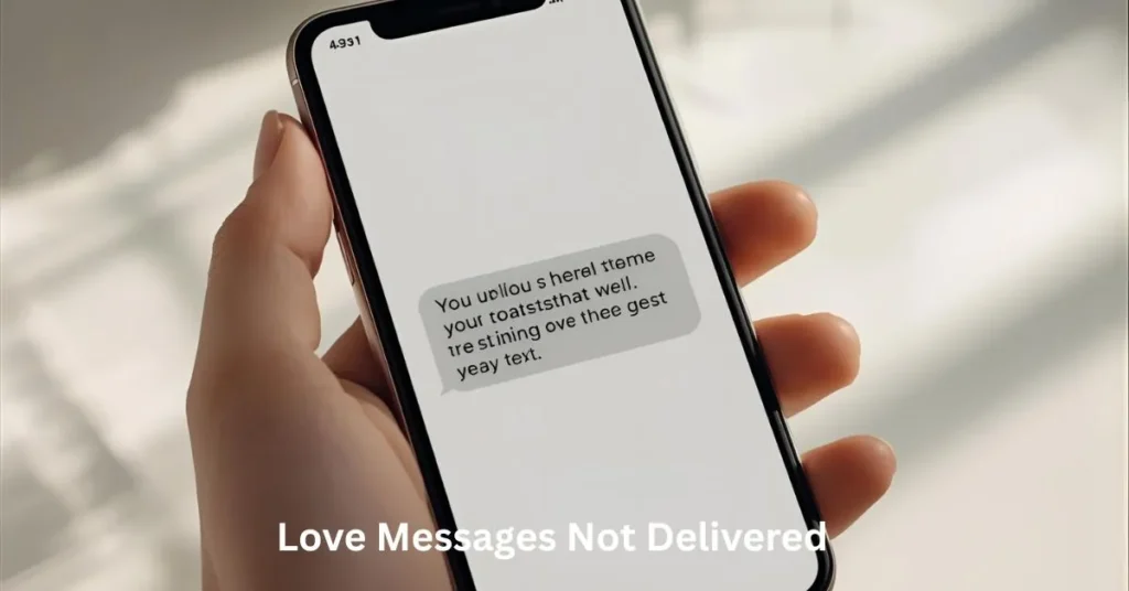 Love Messages Not Delivered