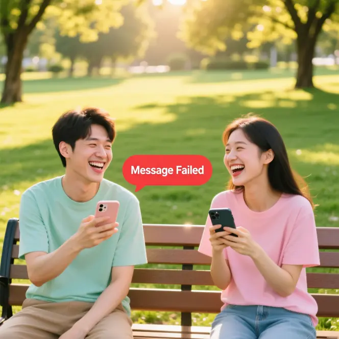 Message Failed to Send to a Friend