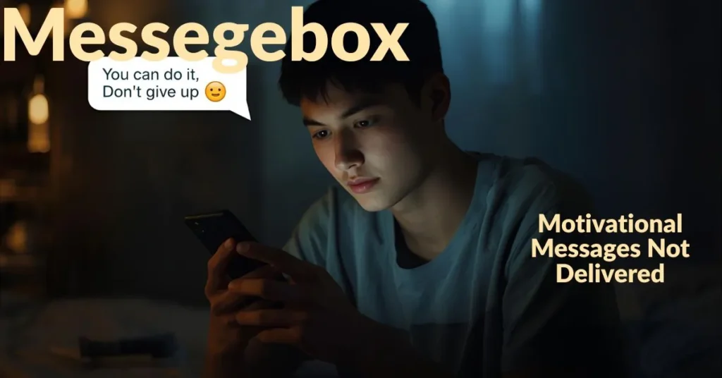 Motivational Messages Not Delivered