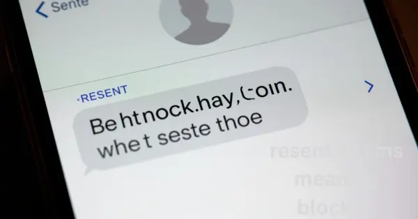 resent as sms meaning blocked