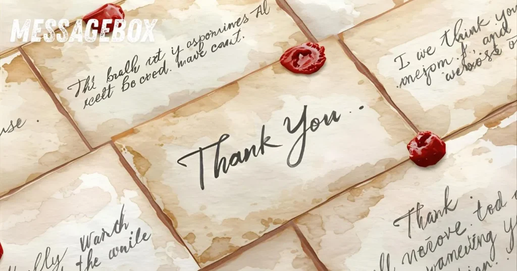 Thank You Messages