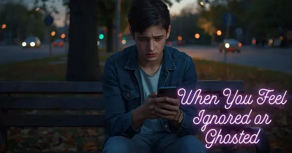 When You Feel Ignored or Ghosted
