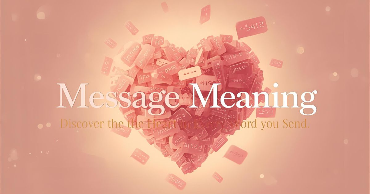 message meaning