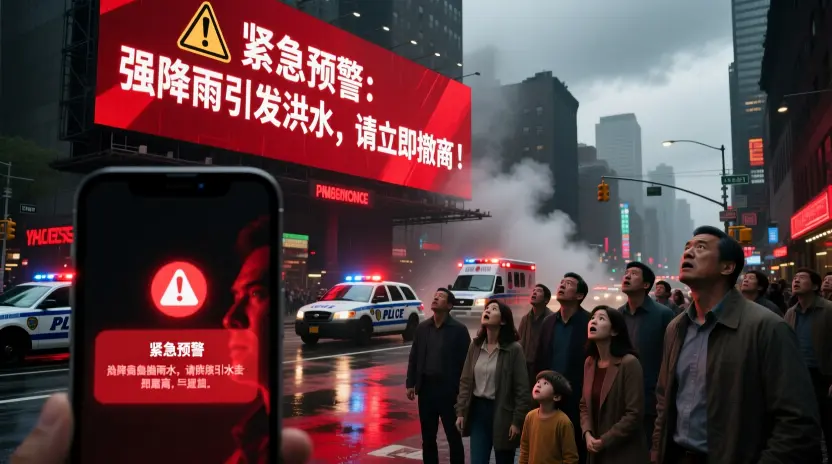 civil emergency message