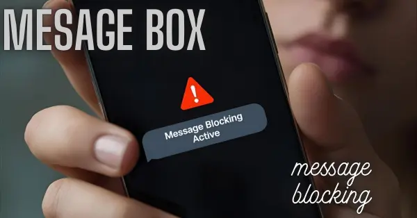 message blocking