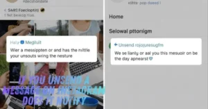 if you unsend a message on Instagram does it notify