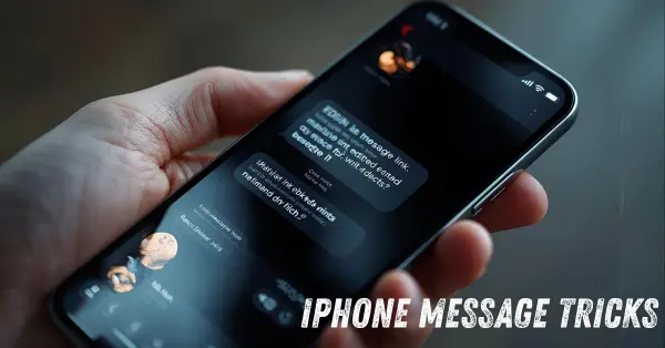 iPhone message tricks