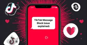 why can’t I message people on TikTok