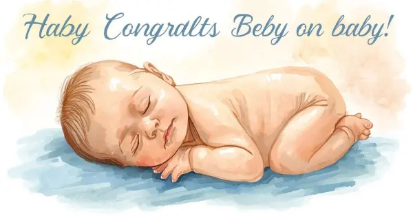 Baby Congrats Message
