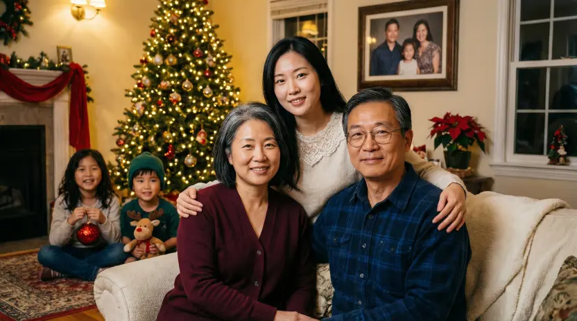 Christmas message for family