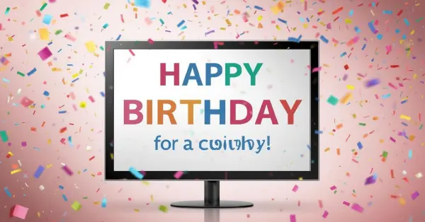 Happy Birthday Message for Coworker