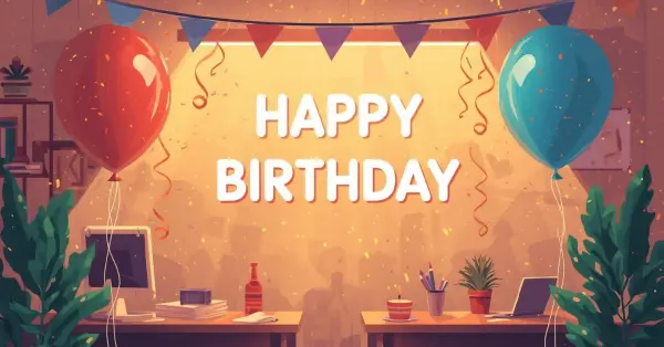 Happy Birthday Message To Coworker