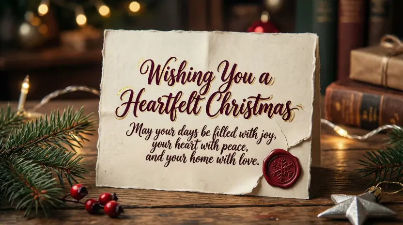 Heartfelt Christmas Message