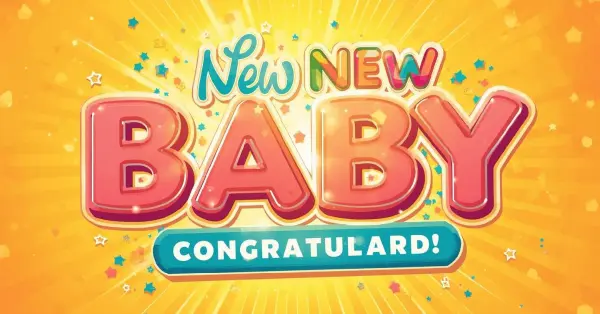 New Baby Card Message