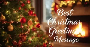 Best Christmas Greetings Message