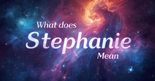 What Does Stephanie Mean